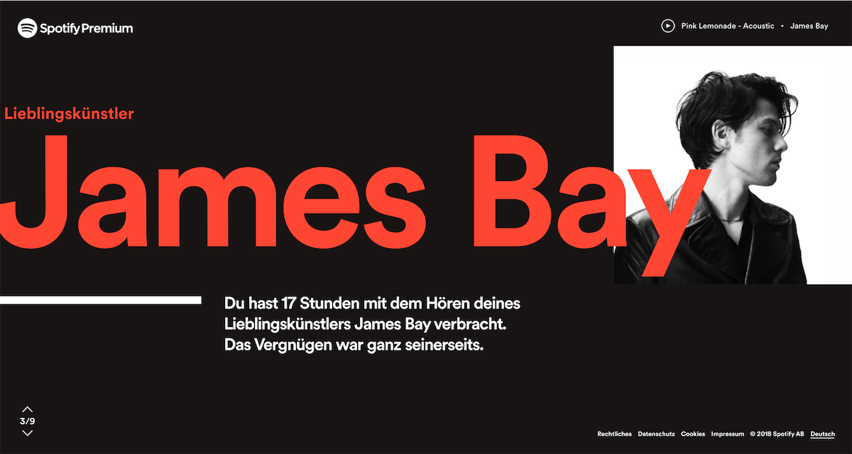 James Bay - mein Top-Künstler 2018
